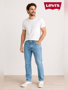 Levi Strauss 501 Light Blue Bootcut Men's Jeans